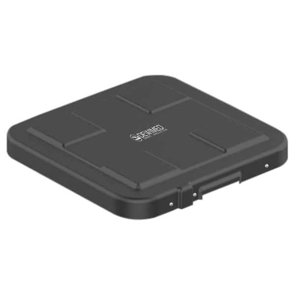 container safety lid, 317 x 285 mm flat model black 88.614.23