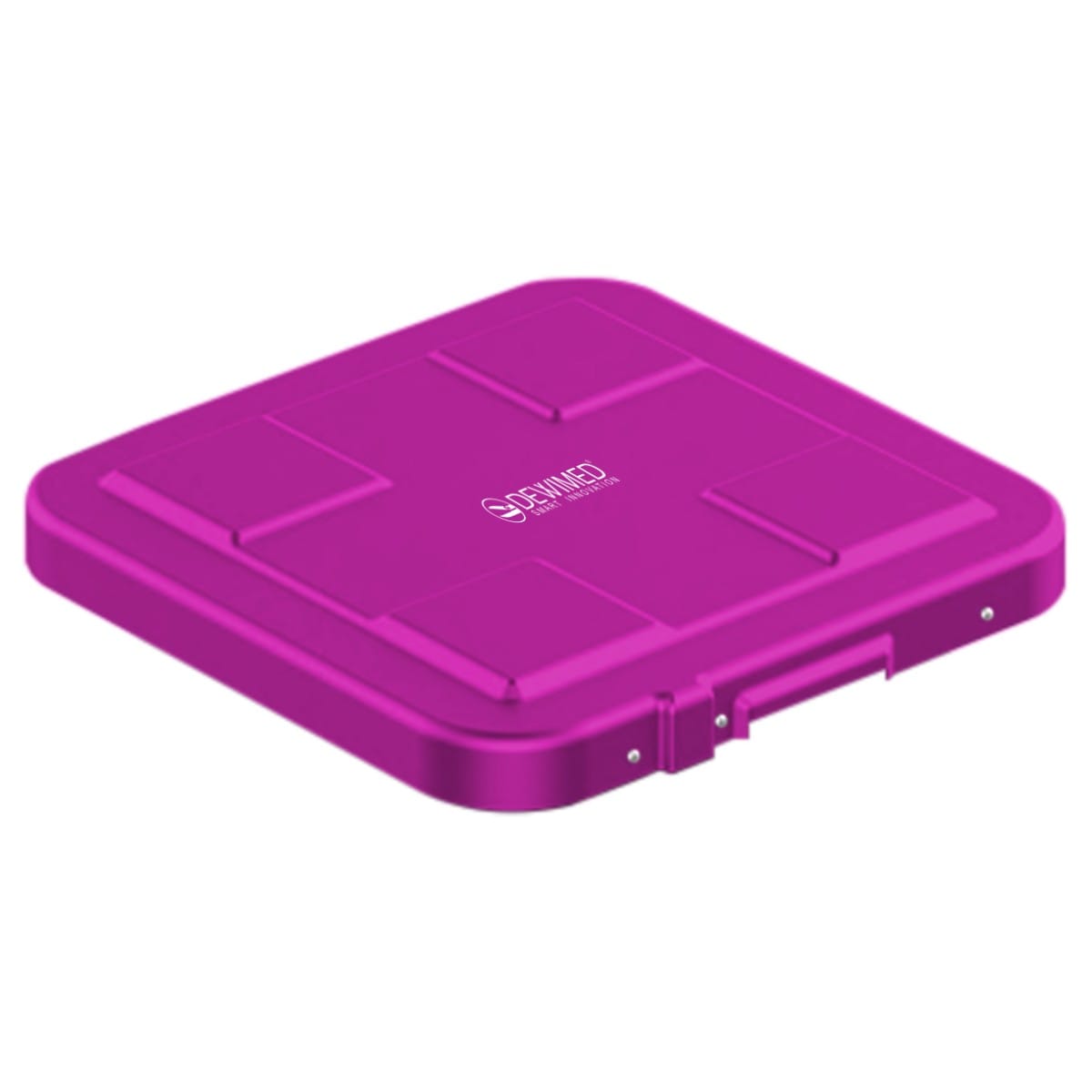 container safety lid, 317 x 285 mm flat model purple 88.614.24 – Dewimed Medizintechnik GmbH, Abfallbehälter