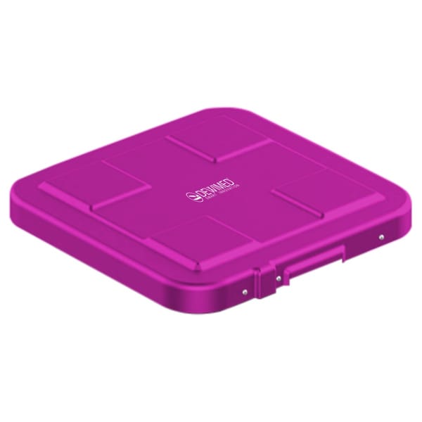 container safety lid, 317 x 285 mm flat model purple 88.614.24