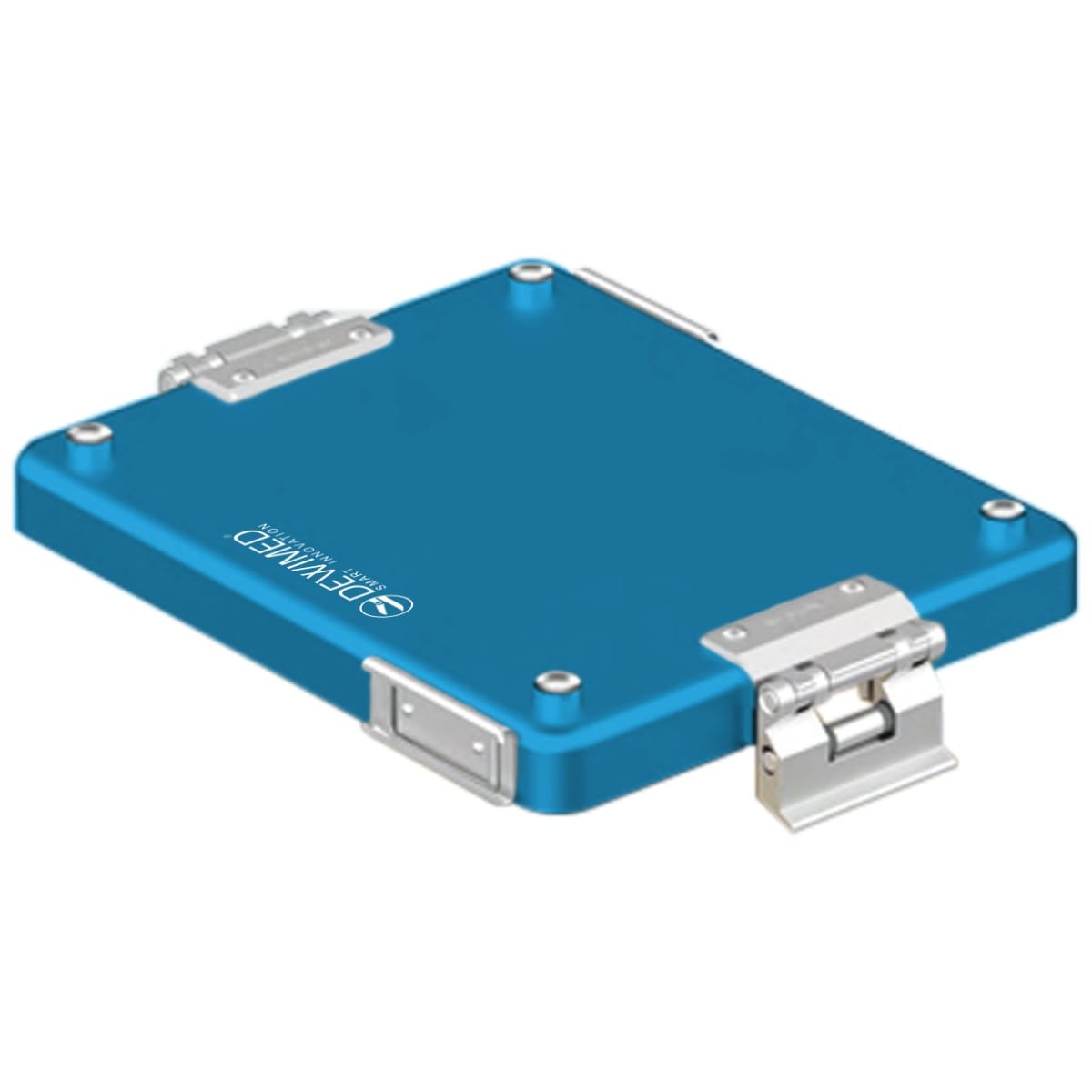 container lid blue, 232 x 174 mm 1 / 2 dental model non-perforated 88.615.83 – Dewimed Medizintechnik GmbH, Laborbedarf und Verpackung