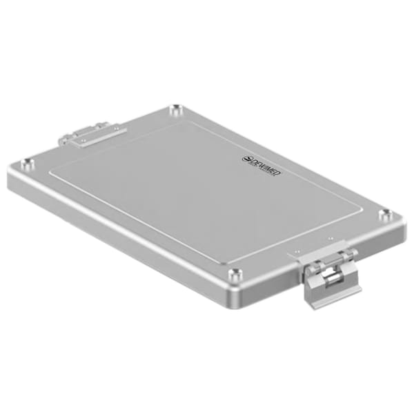 container lid grey, 325 x 192 mm dental model non-perforated 88.618.70