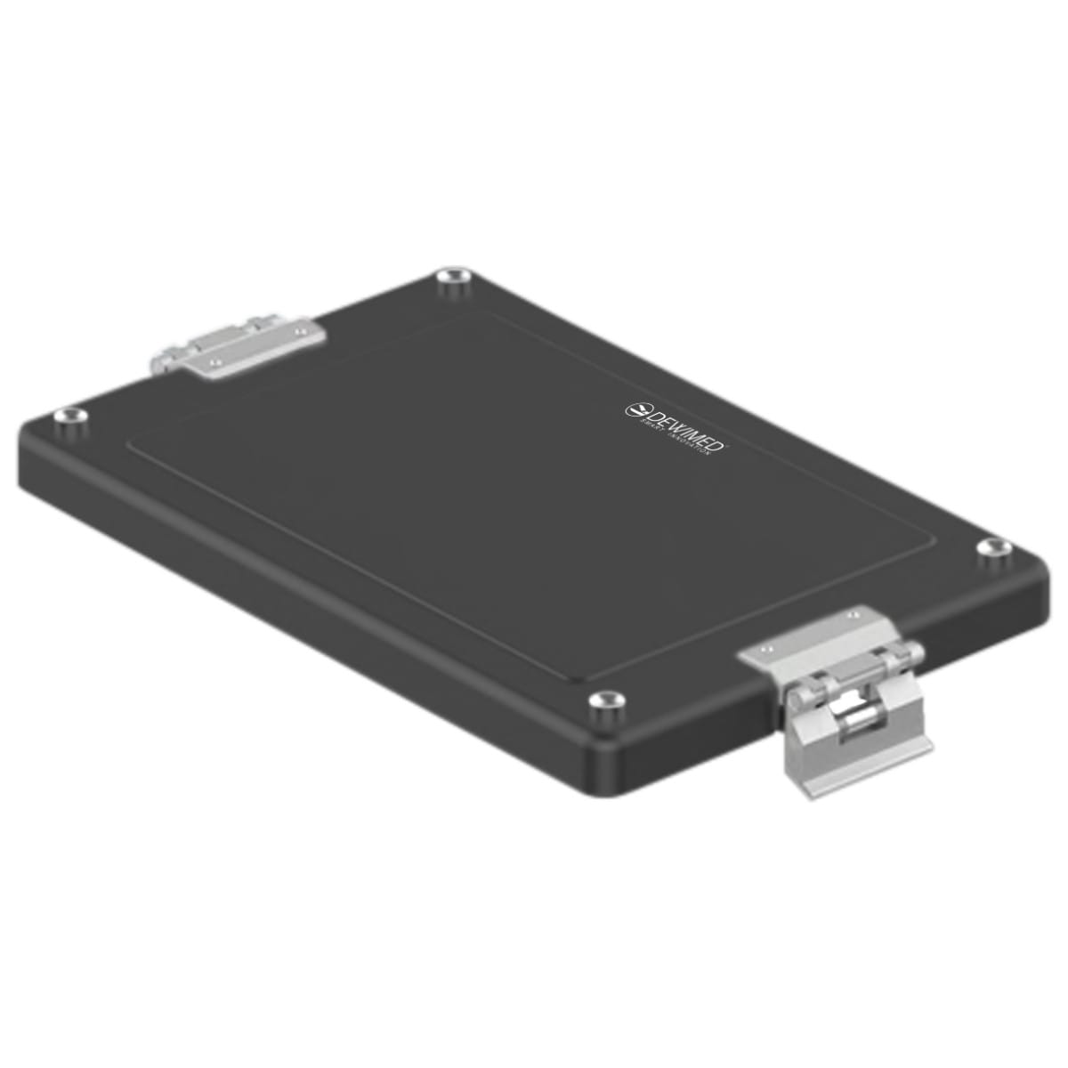 container lid black, 325 x 192 mm dental model non-perforated 88.618.75 – Dewimed Medizintechnik GmbH, Trays, Sterilcontainer und Zubehör