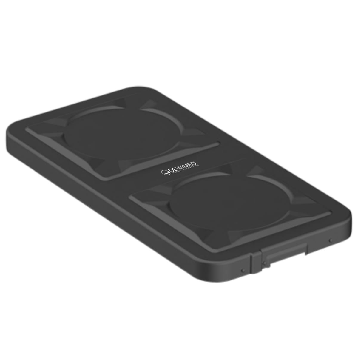 container safety lid black, 606 x 288 mm 1 / 1 standard plus model 88.632.35 – Dewimed Medizintechnik GmbH, Trays, Sterilcontainer und Zubehör