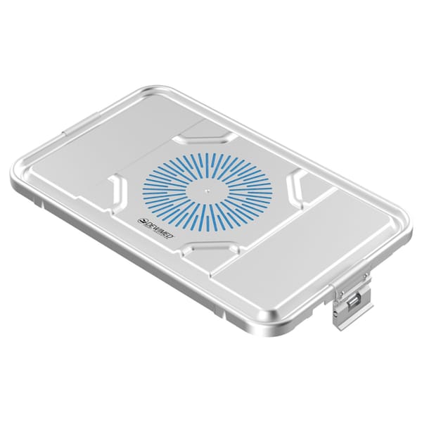 container lid grey, 460 x 285 mm 3 / 4 plasma model perforated 88.634.00Z