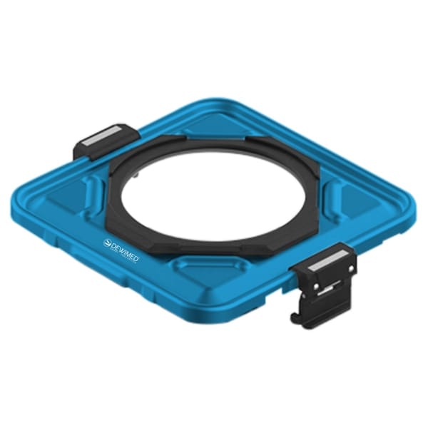 container lid blue, 312 x 280 mm 1 / 2 window model 88.663.30D