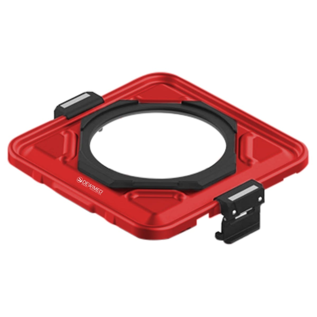 container lid red, 312 x 280 mm 1 / 2 window model 88.663.40D – Dewimed Medizintechnik GmbH, Sterilisationsschläuche und -beutel