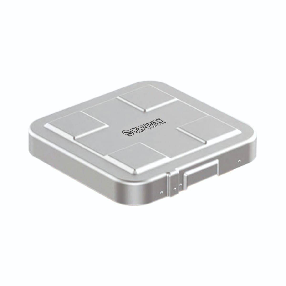 container safety lid grey, 317 x 285 mm flat bio barrier model 88.714.18 – Dewimed Medizintechnik GmbH, Trays, Sterilcontainer und Zubehör