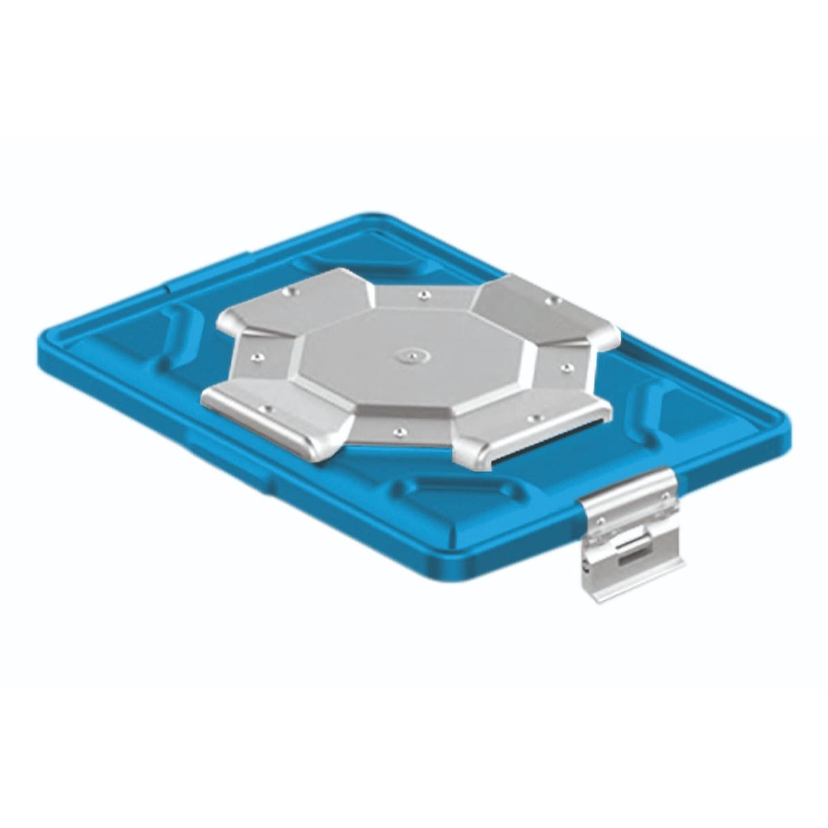 container lid blue, 365 x 255 mm large dental bio barrier model 88.716.83 – Dewimed Medizintechnik GmbH, Sterilisationsschläuche und -beutel