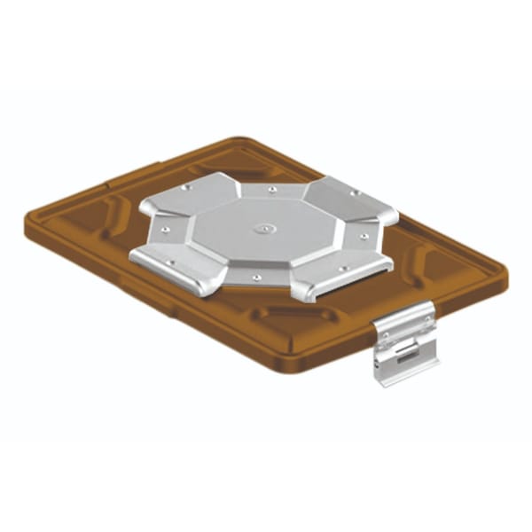 container lid bronze, 365 x 255 mm large dental bio barrier model 88.716.87