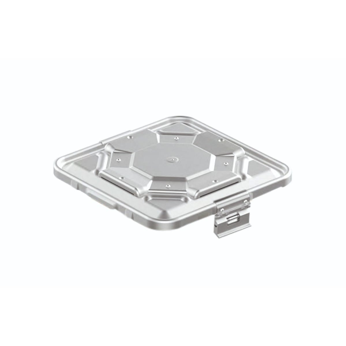 container lid grey, 295 x 280 mm flat bio barrier model 88.717.80 – Dewimed Medizintechnik GmbH, Trays, Sterilcontainer und Zubehör