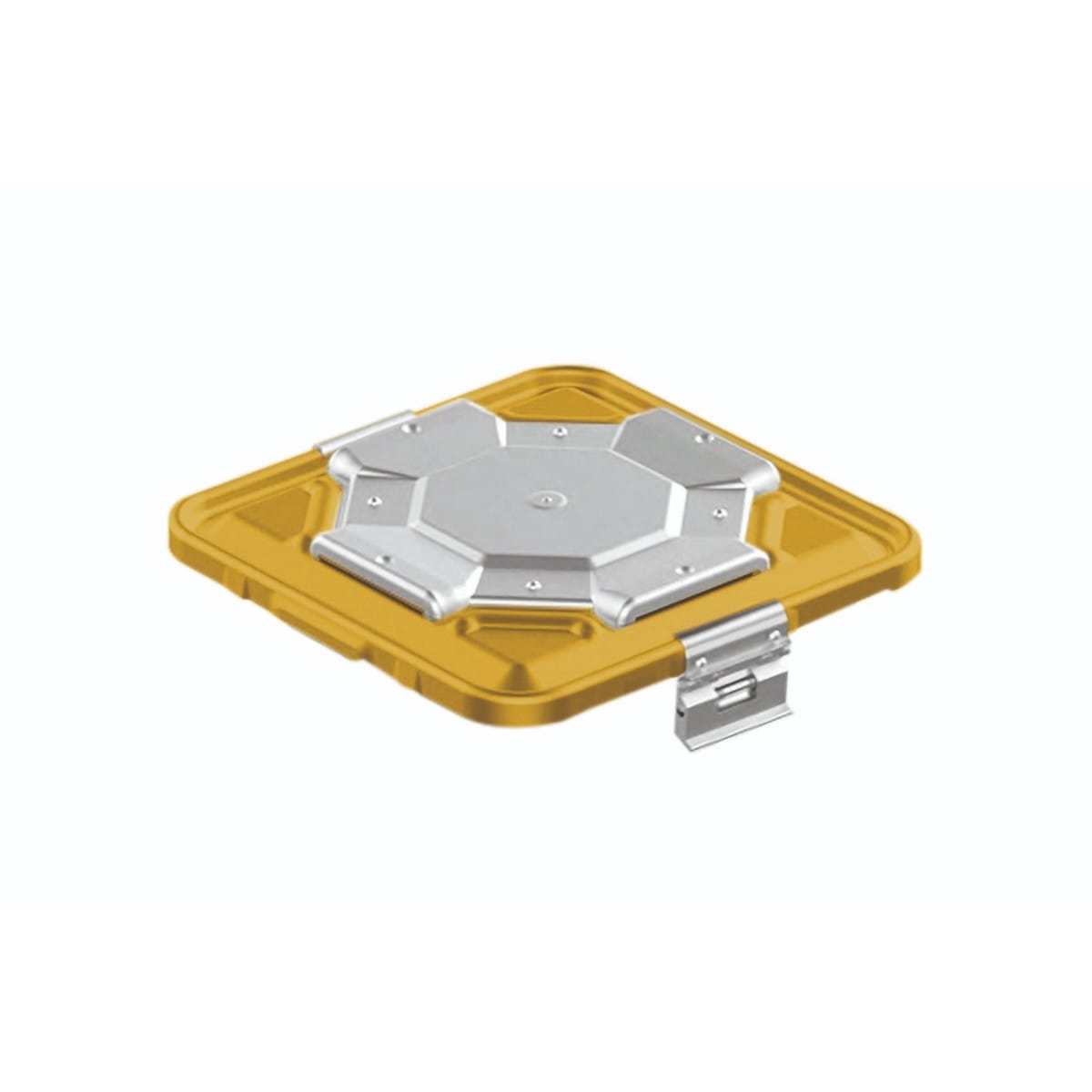 container lid yellow, 295 x 280 mm flat bio barrier model 88.717.81 – Dewimed Medizintechnik GmbH, Trays, Sterilcontainer und Zubehör