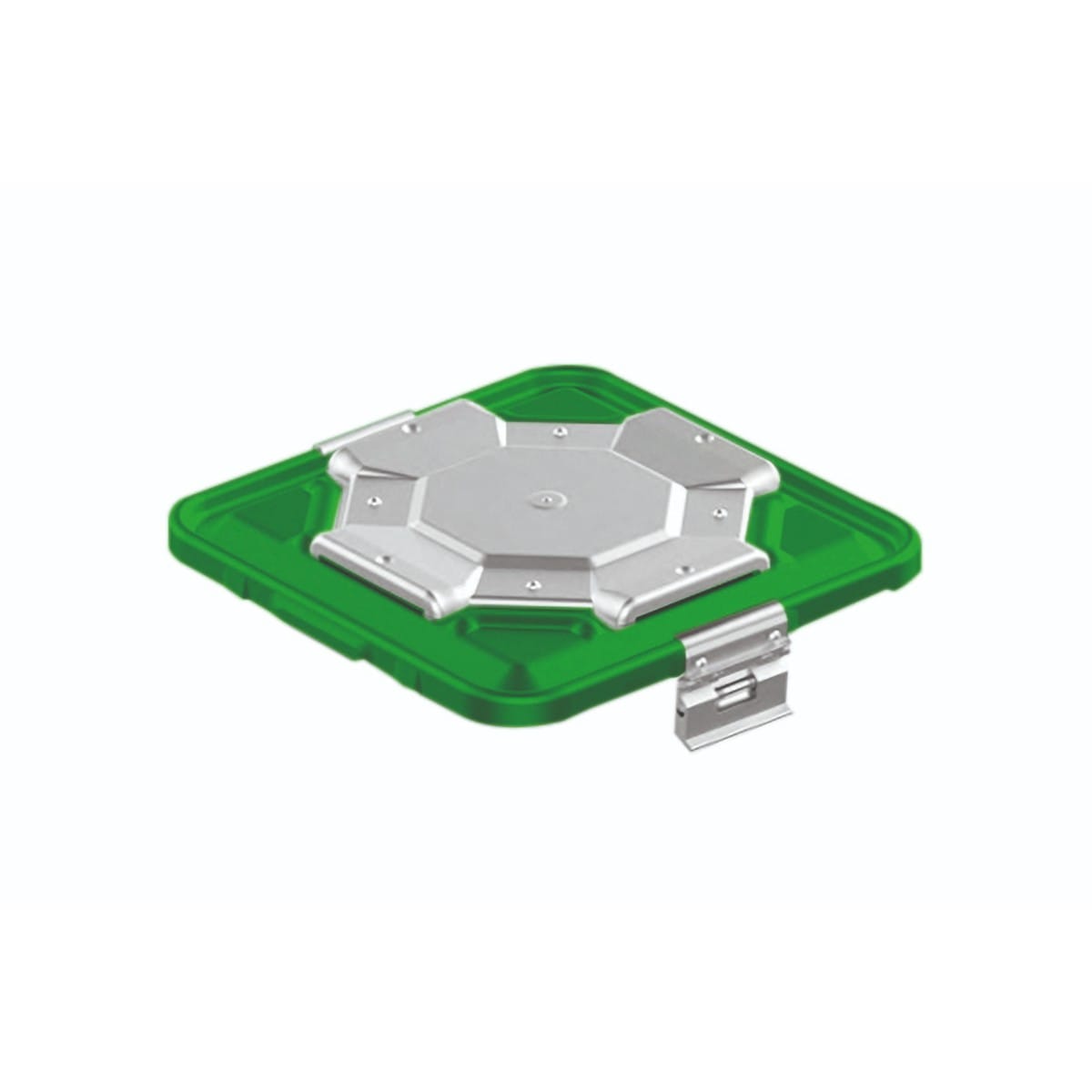 container lid green, 295 x 280 mm flat bio barrier model 88.717.82 – Dewimed Medizintechnik GmbH, Trays, Sterilcontainer und Zubehör