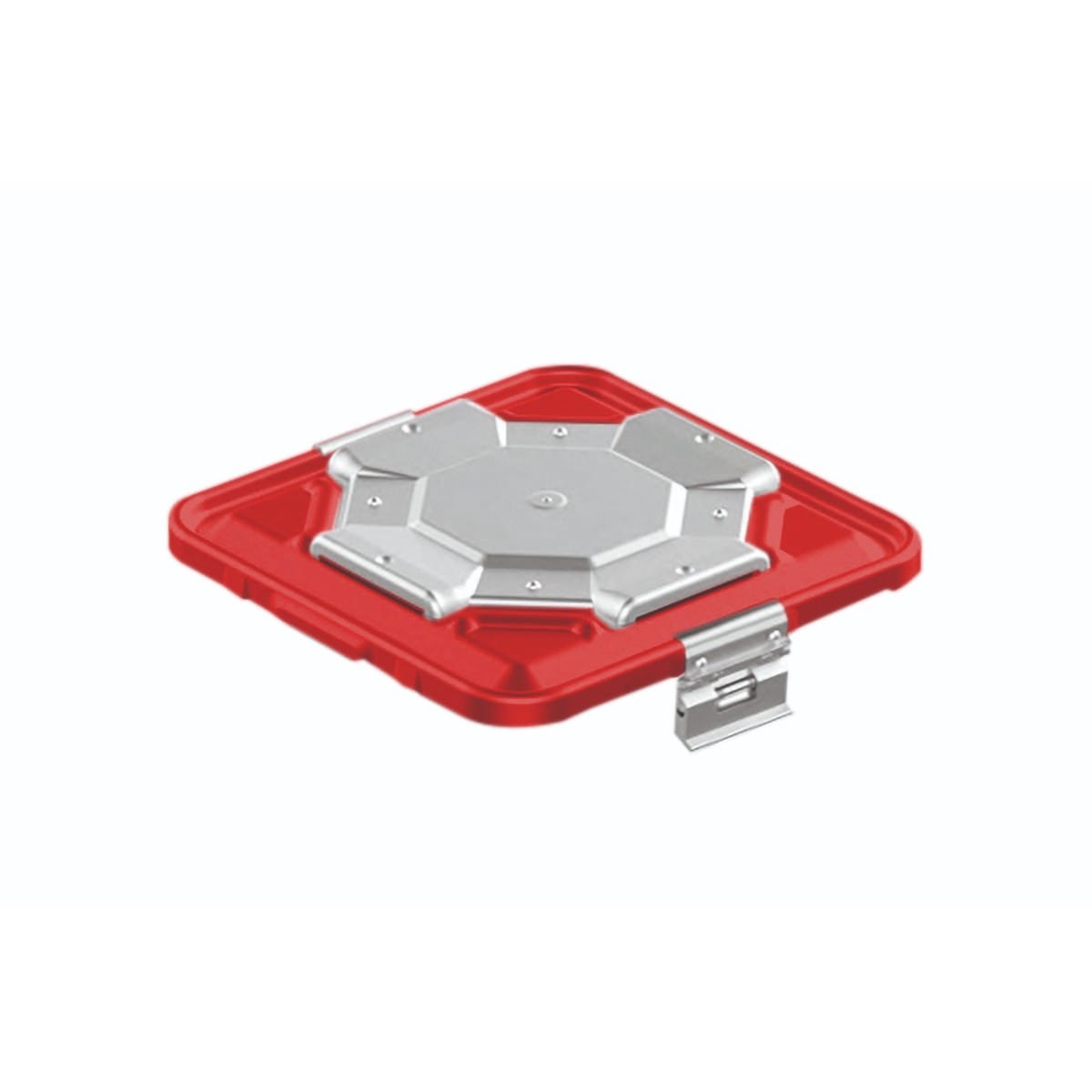 container lid red, 295 x 280 mm flat bio barrier model 88.717.84 – Dewimed Medizintechnik GmbH, Trays, Sterilcontainer und Zubehör