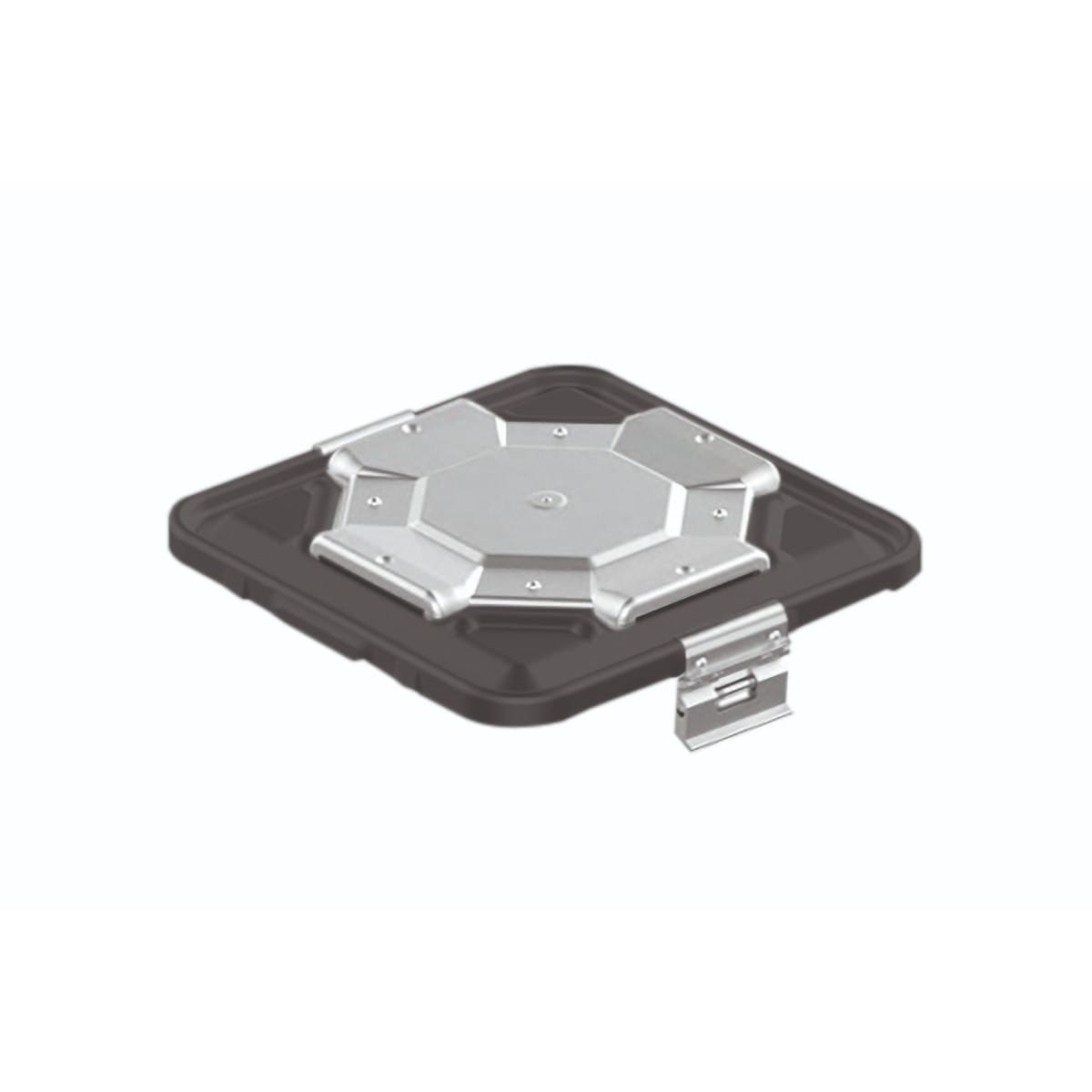 container lid black, 295 x 280 mm flat bio barrier model 88.717.85 – Dewimed Medizintechnik GmbH, Trays, Sterilcontainer und Zubehör