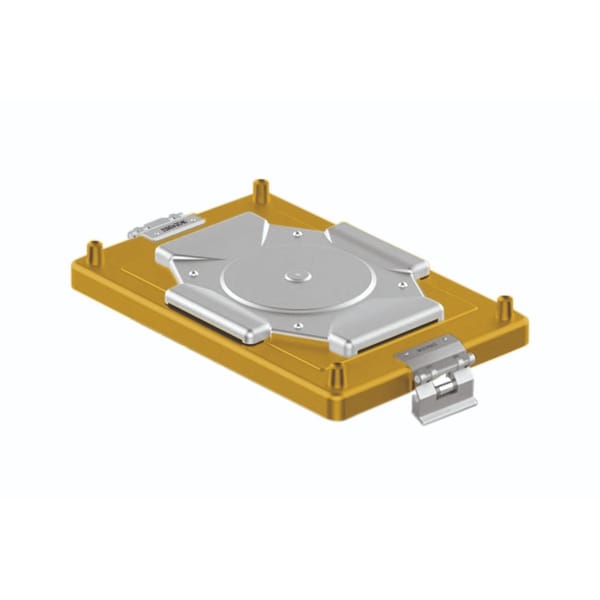 container lid yellow, 325 x 192 mm dental bio barrier model 88.718.81