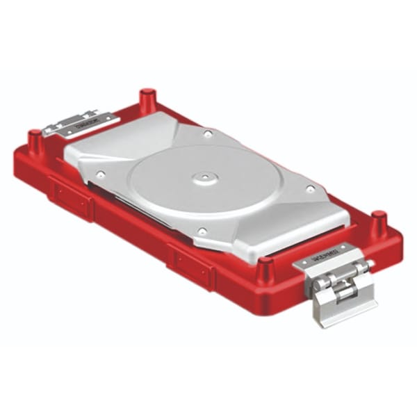 container lid red, 315 x 142 mm mini bio barrier model 88.719.74