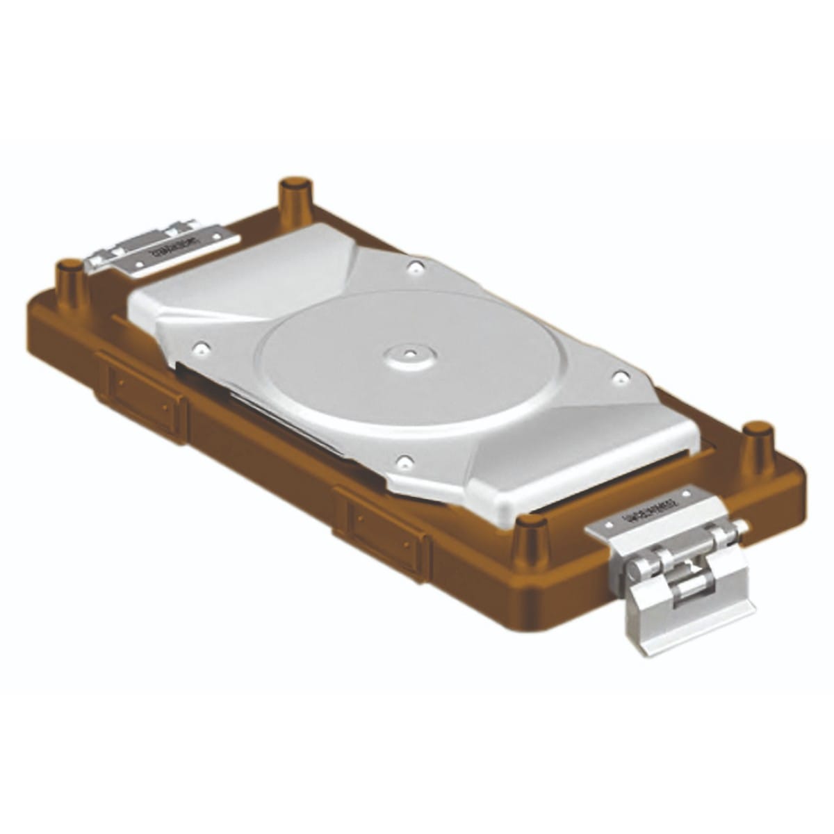 container lid bronze, 315 x 142 mm mini bio barrier model 88.719.77 – Dewimed Medizintechnik GmbH, Trays, Sterilcontainer und Zubehör