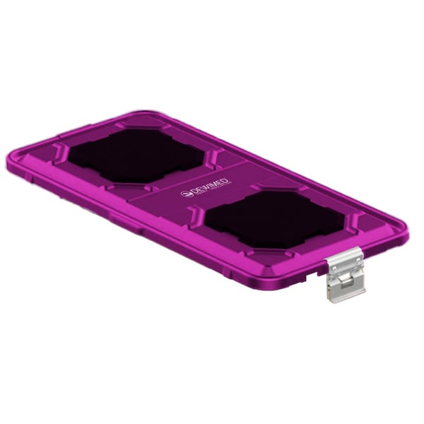 container lid purple, 585 x 285 mm 1 / 1 b3 barrier model with valve system 88.812.60V