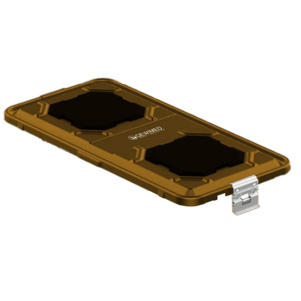 container lid bronze, 585 x 285 mm 1 / 1 b3 barrier model with ppsu biostop system 88.812.70B