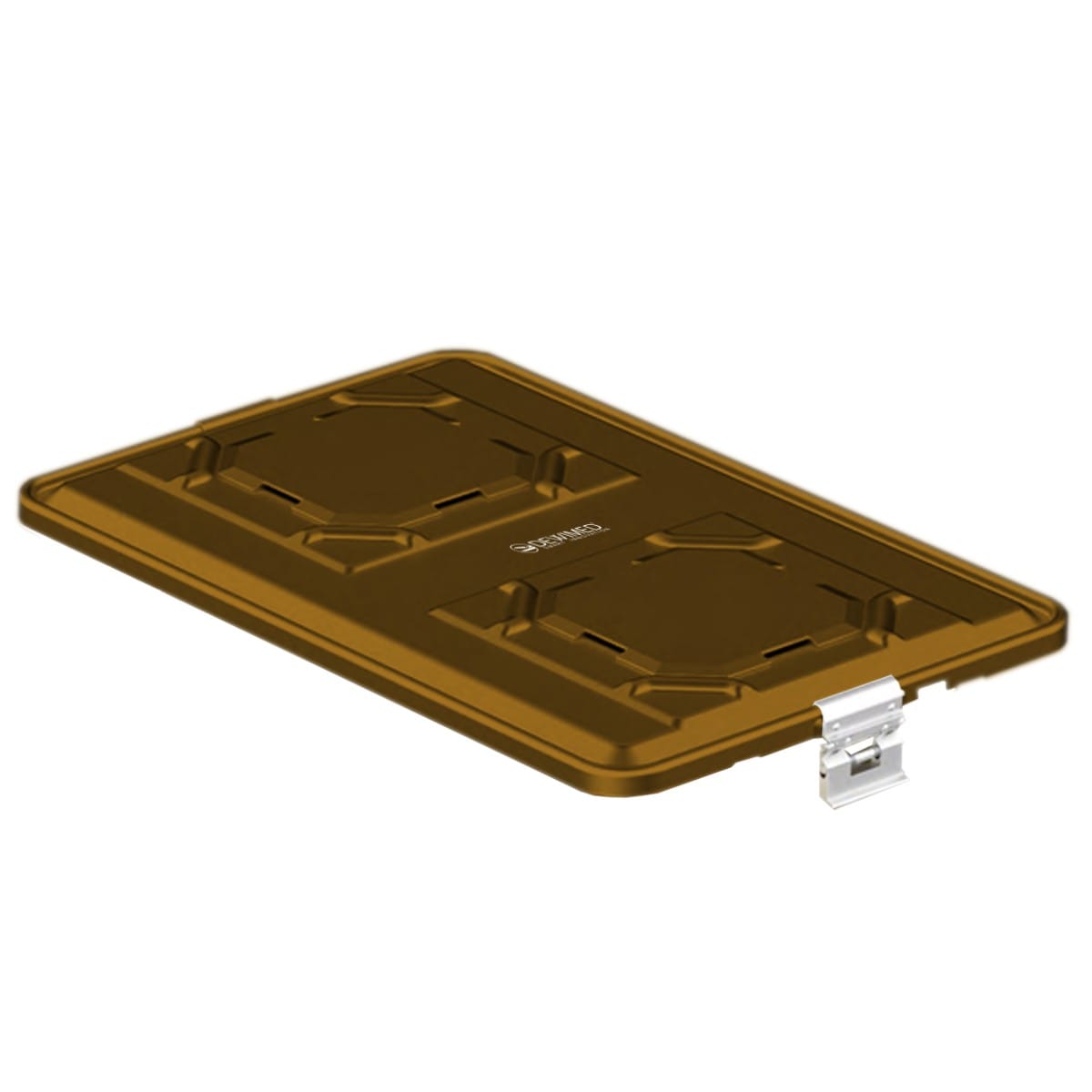 container lid bronze, 583 x 370 mm extra large b3 barrier model with aluminium biostop system 88.831.60BA – Dewimed Medizintechnik GmbH, Sterilisationszubehör