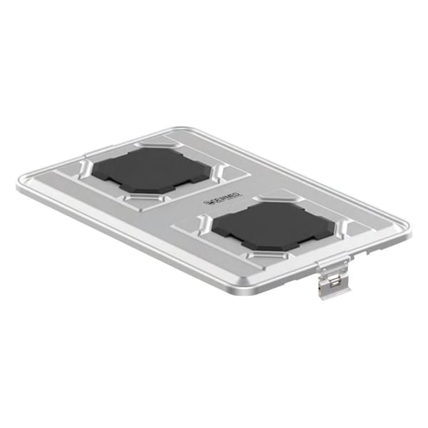 container lid grey, 583 x 370 mm extra large b3 barrier model with ptfe system 88.832.60P