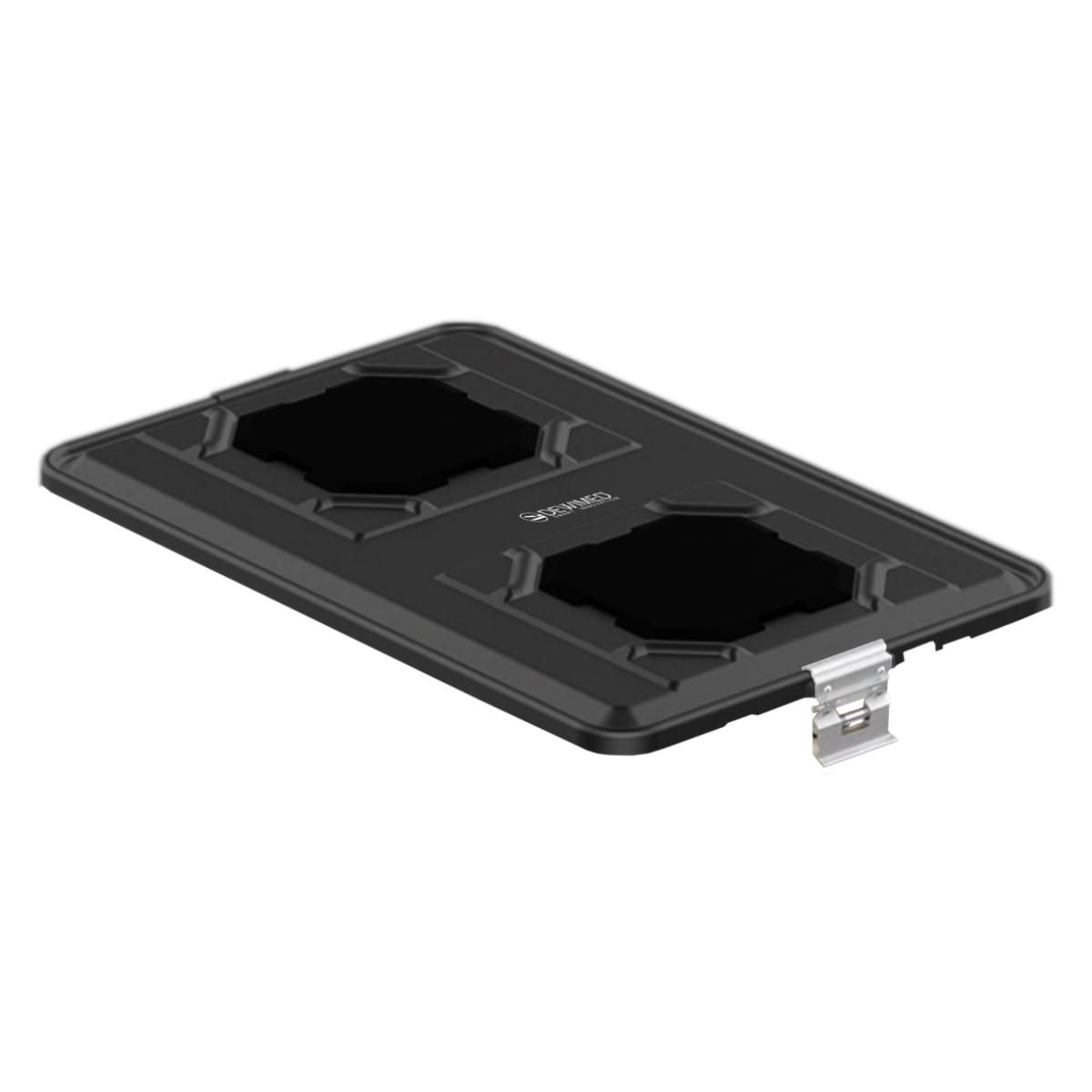 container lid black, 583 x 370 mm extra large b3 barrier model with ptfe system 88.833.10P – Dewimed Medizintechnik GmbH, Sterilisationsschläuche und -beutel