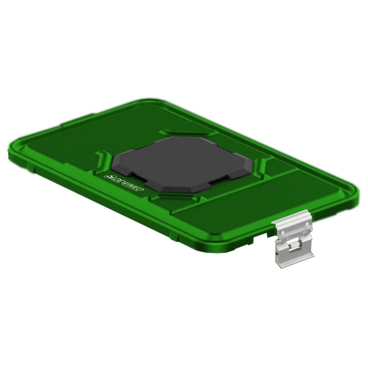 container lid green, 460 x 285 mm 3 / 4 b3 barrier model with ppsu biostop system 88.834.20B – Dewimed Medizintechnik GmbH, Sterilisationsschläuche und -beutel