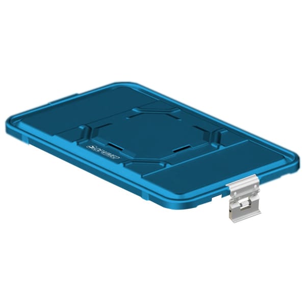 container lid blue, 460 x 285 mm 3 / 4 b3 barrier model with aluminium biostop system 88.834.30BA