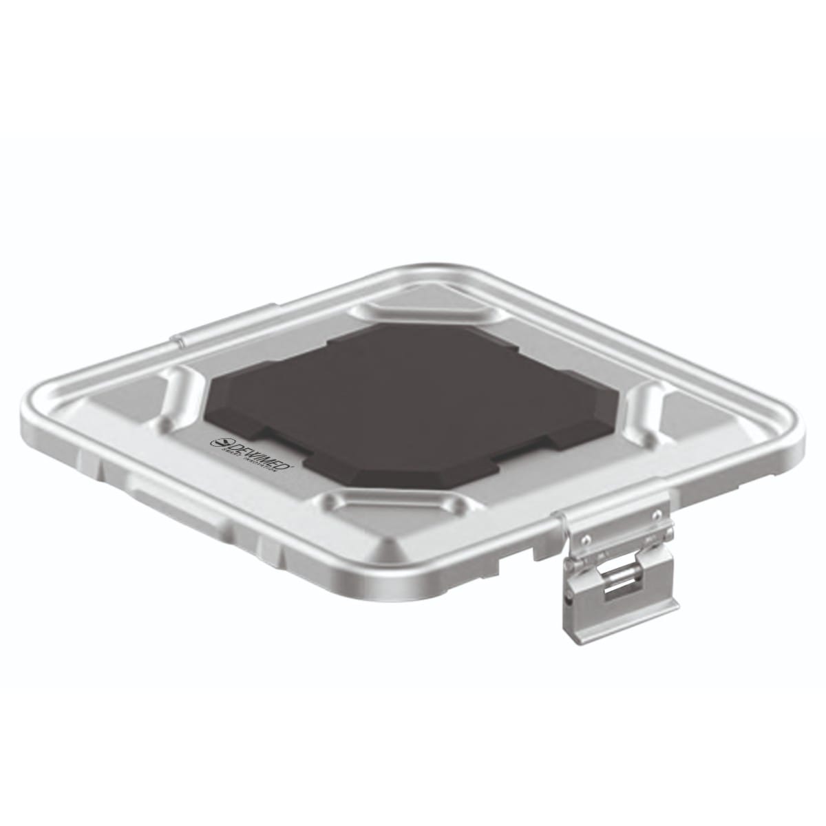 container lid grey, 295 x 280 mm 1 / 2 b3 barrier model with ptfe system 88.863.00P – Dewimed Medizintechnik GmbH, Sterilisationsschläuche und -beutel
