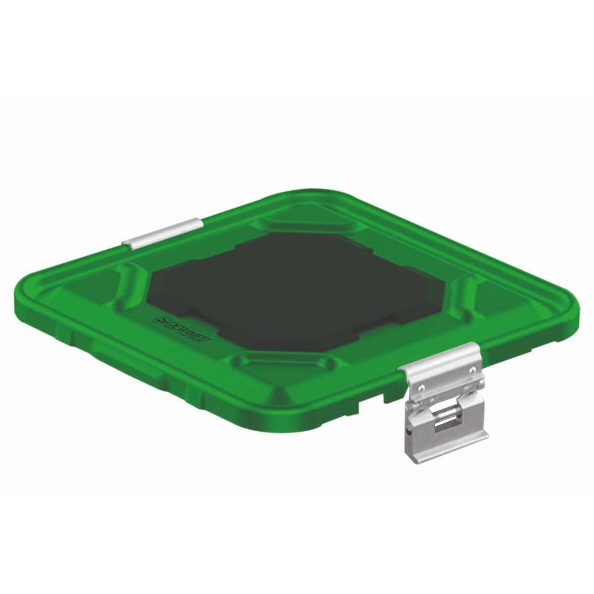 container lid green, 295 x 280 mm 1 / 2 b3 barrier model with ptfe system 88.863.20P – Dewimed Medizintechnik GmbH, Sterilisationsschläuche und -beutel