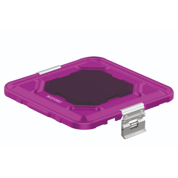 container lid purple, 295 x 280 mm 1 / 2 b3 barrier model with ptfe system 88.863.60P