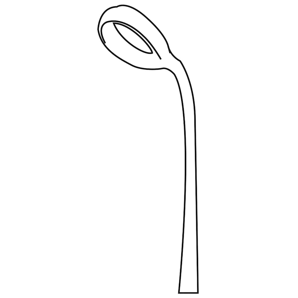HARDY, Kuerette, 24 cm Ø 3 mm bajonettförmig scharf 40.852.03 – Dewimed Medizintechnik GmbH, Sonstige chirurgische Instrumente