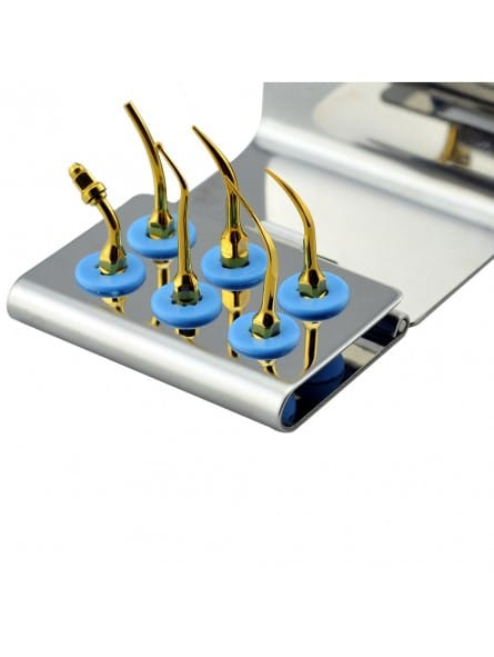 ultrasonic scaling Easyinsmile SRMUKG SIRONA PerioScan Dental scaler Tip Scaler Multi-use Kit Silver