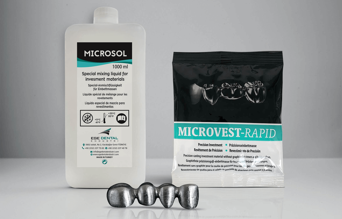 MICROVEST-RAPID – Ege Dental Endüstri, Schmelztiegel, Gussküvetten und Zubehör