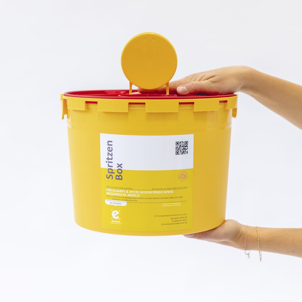 SpritzenBox bestellen – 11,0 L – enretec, Abfallbehälter
