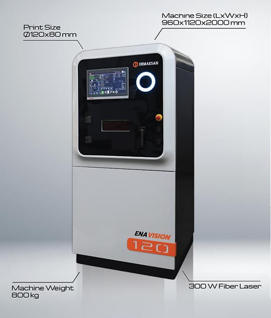 ENAVISION 120 – Ermaksan Makine San Tic As., 3D-Drucker