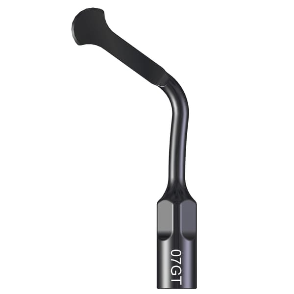 Half-moon sharpened tip