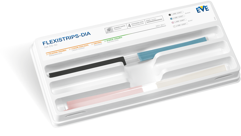 FLEXISTRIPS-DIA Set DS-50 – EVE Ernst Vetter, Polierstreifen - Schleifstreifen