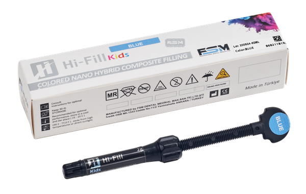 HI-FILL KIDS / RENKLİ NANO HİBRİT KOMPOZİT DOLGU (ÇOCUK)