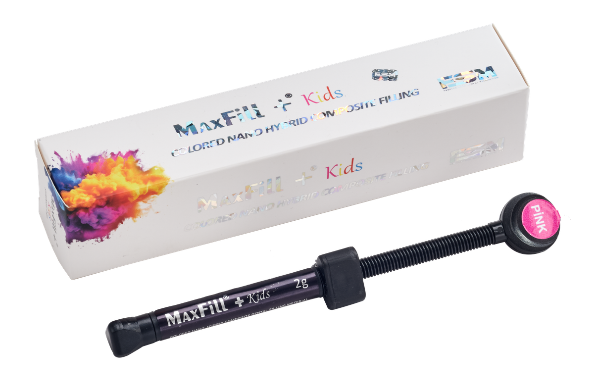 MAXFILL KIDS / RENKLİ NANO HİBRİT KOMPOZİT DOLGU (ÇOCUK) 16203 – FSM Dental Medikal Mak. San. Tic. Ltd. Sti., Composites