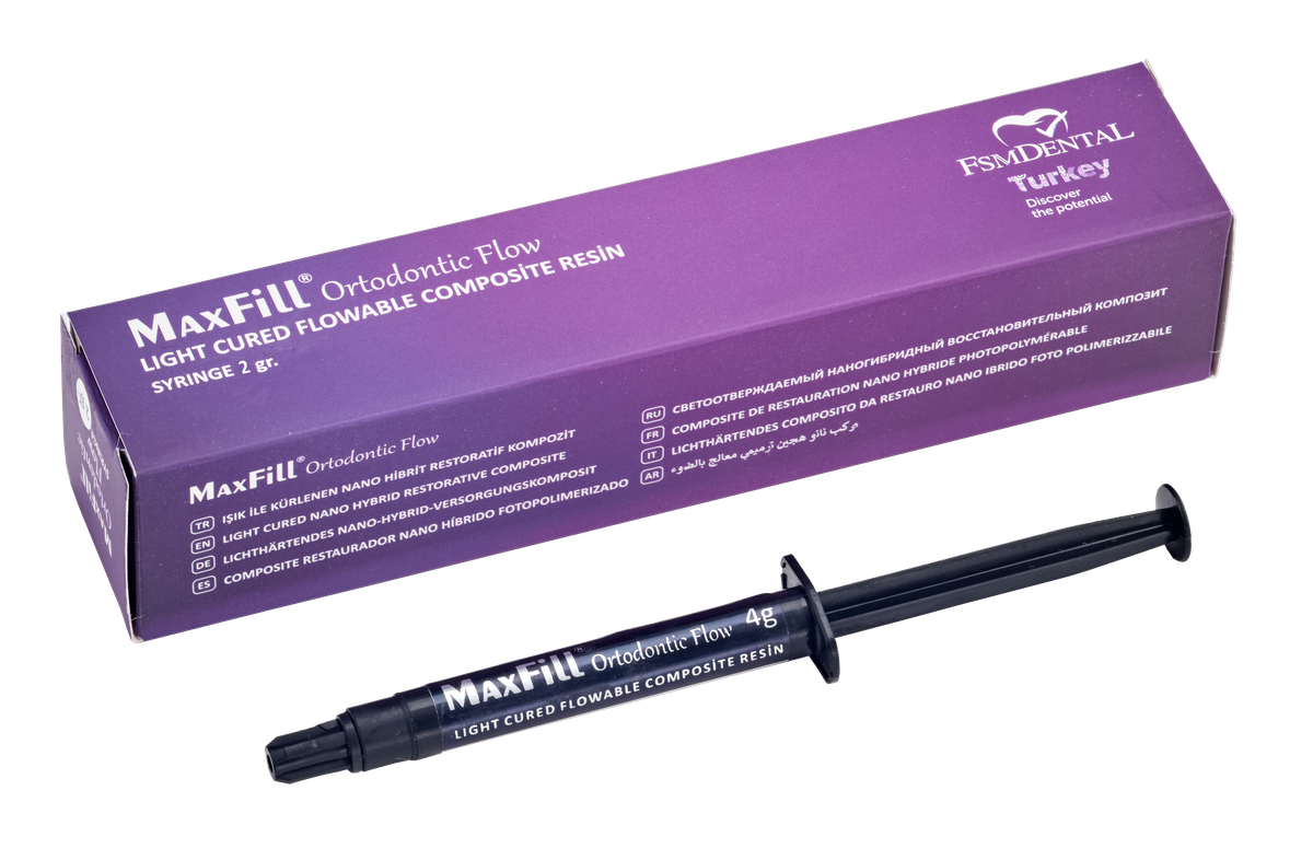 MAXFILL ORTHODONTIC FLOW – FSM Dental Medikal Mak. San. Tic. Ltd. Sti., Zemente