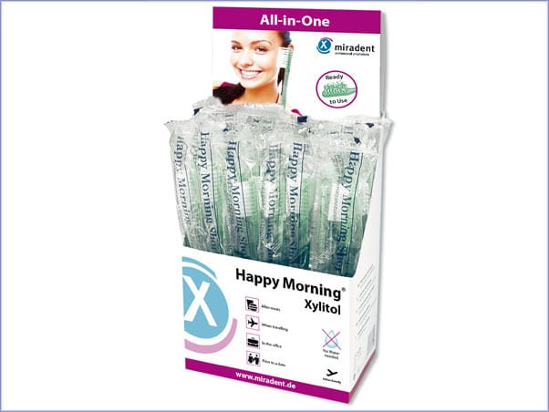 Happy Morning® Xylitol – Hager Werken, Zahnbürsten
