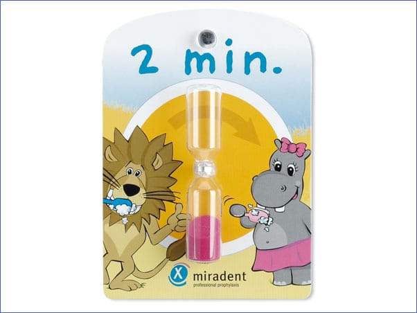 miradent® Sanduhr – Hager Werken, Zahnbürsten