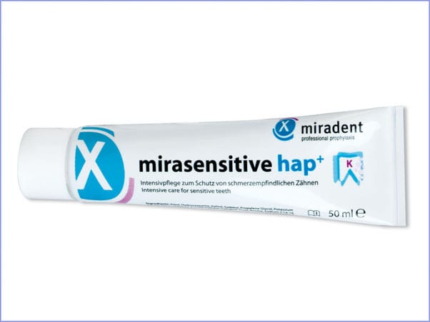 mirasensitive hap+® – Hager Werken, Zahnpasta