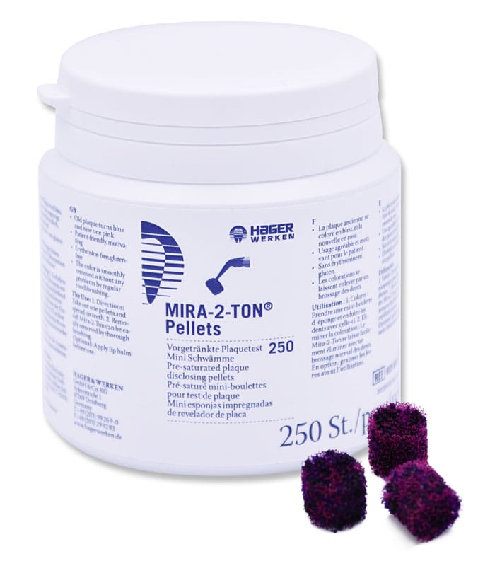 Mira-2-Ton® Pellets – Hager Werken, Plaque Test - Speicheldiagnostik