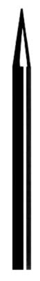 HSB 760-10, Klinge für Folienmesser – Karl Hammacher, Wachsmesser