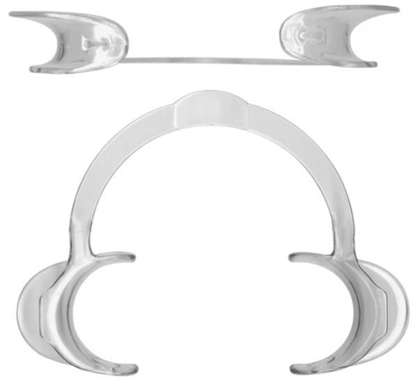 HSF 100-03, Lippenexpander – Karl Hammacher, Wangenhalter - Wundhaken
