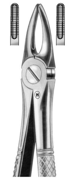 HSA 551-02, Zahnzange – Karl Hammacher, Extraktionszangen Oberkiefer