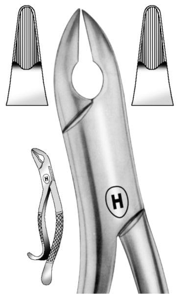 HSA 371-99, Zahnzange – Karl Hammacher, Extraktionszangen Oberkiefer