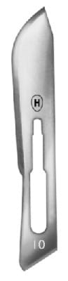 HSB 704-10, Skalpellklingen – Karl Hammacher, Skalpelle und Zubehör